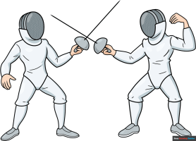 How to Draw Fencing