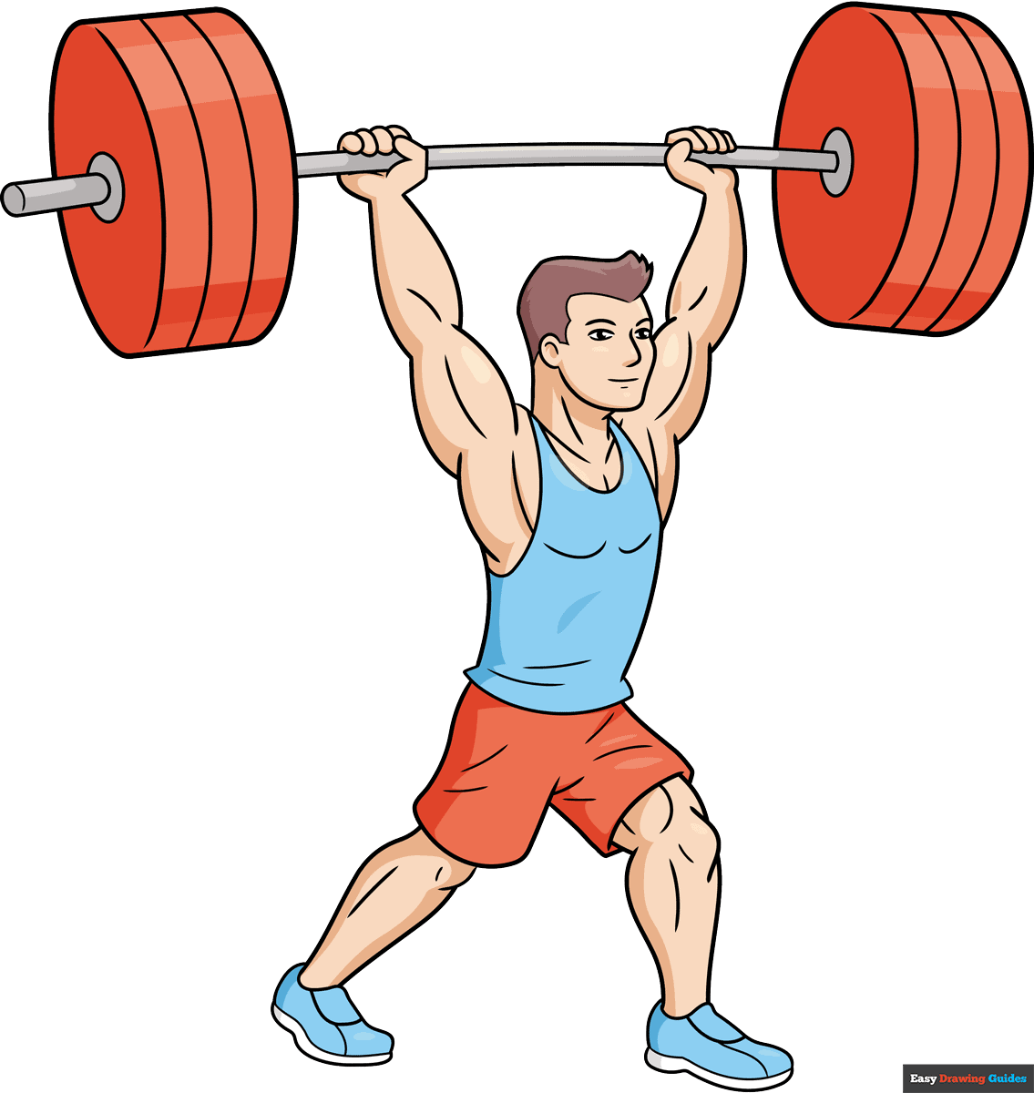 How to Draw Weightlifting Featured Image