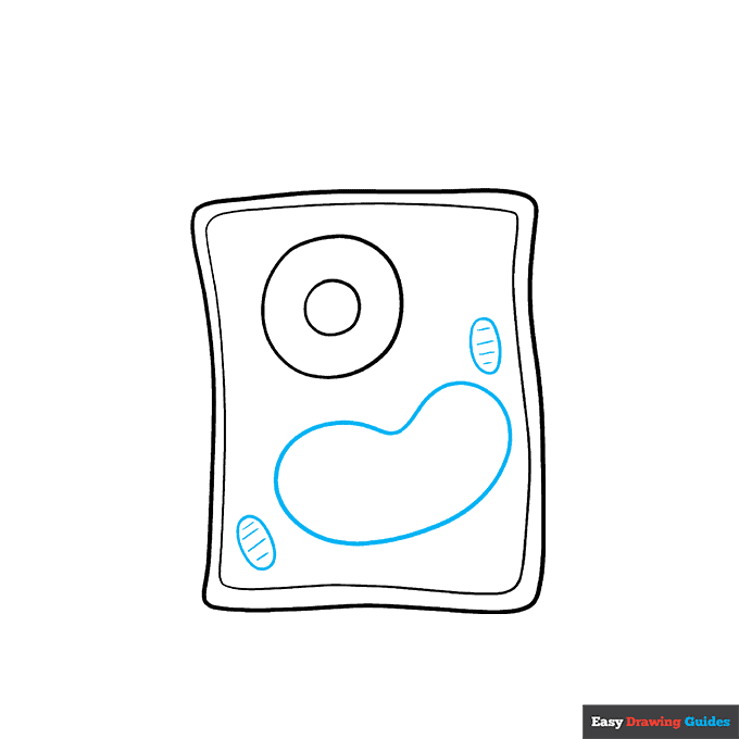 Plant Cell step-by-step drawing tutorial: step 4