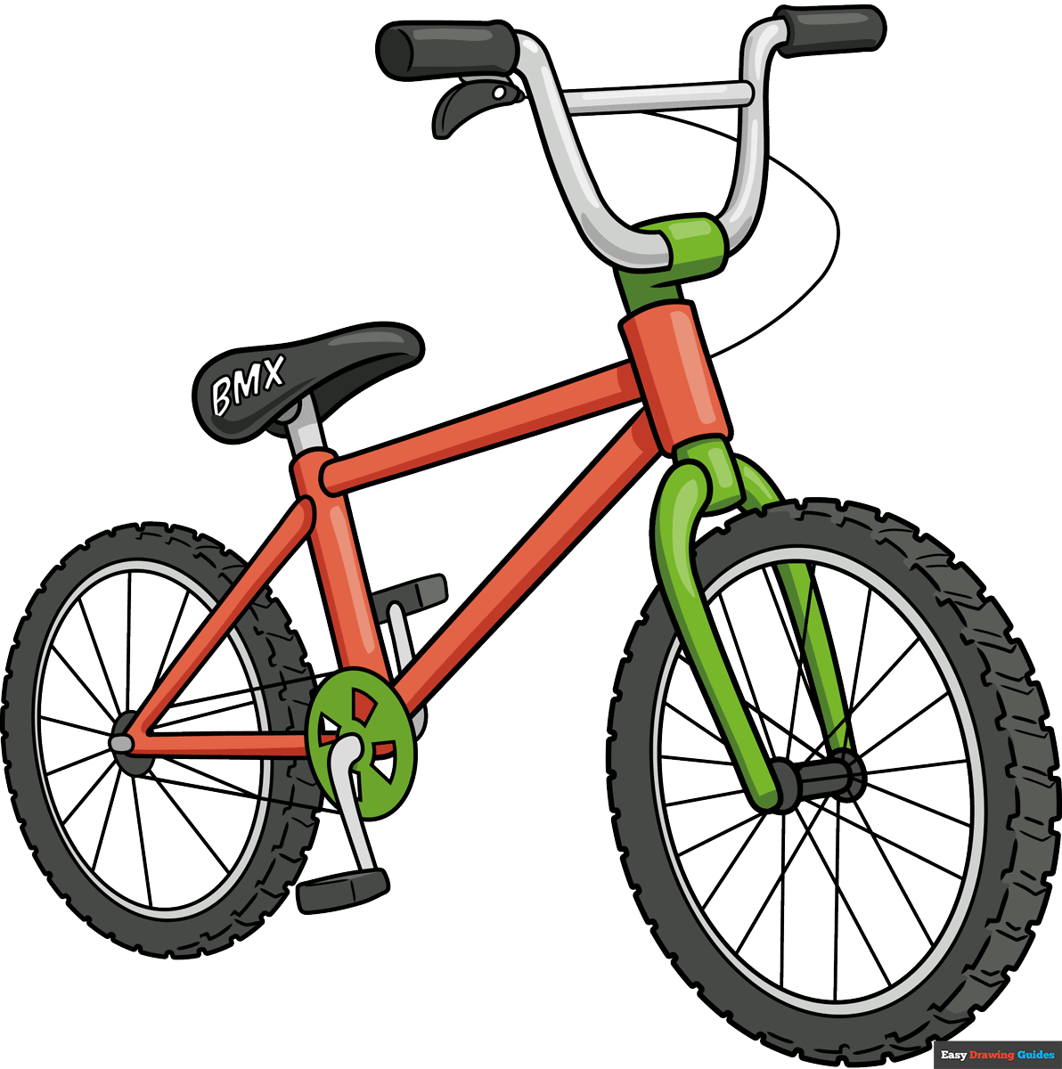 How to Draw a BMX Bike Featured Image