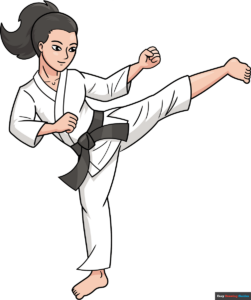 How to Draw Karate Featured Image