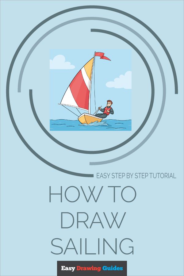How to Draw Sailing Pinterest Image