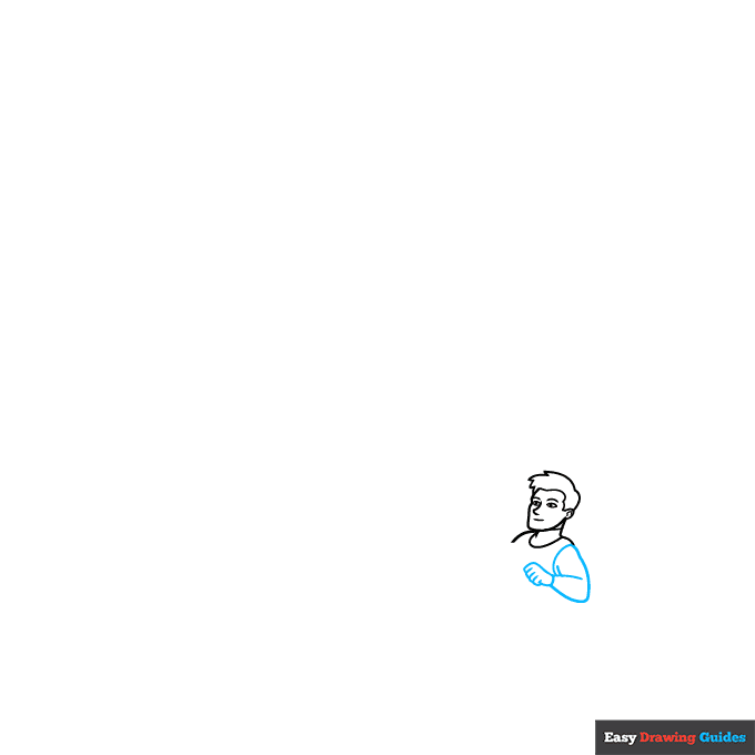 Sailing step-by-step drawing tutorial: step 3