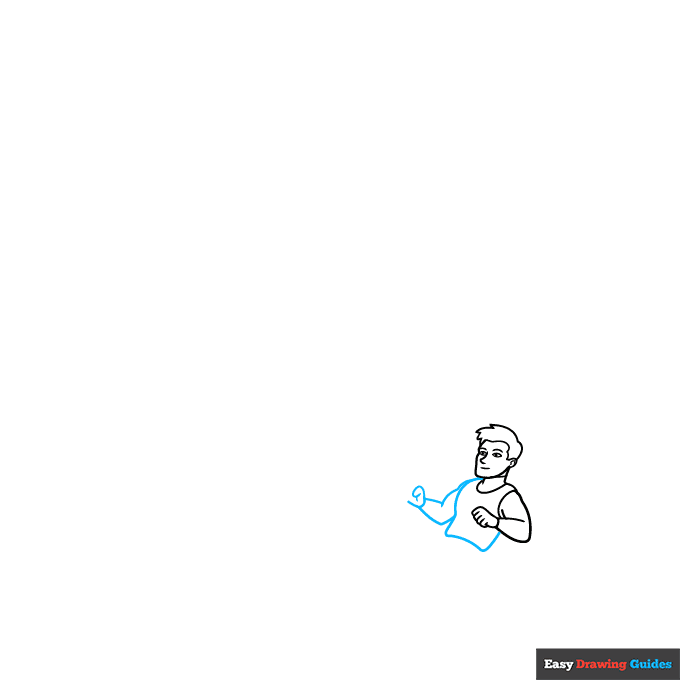 Sailing step-by-step drawing tutorial: step 4