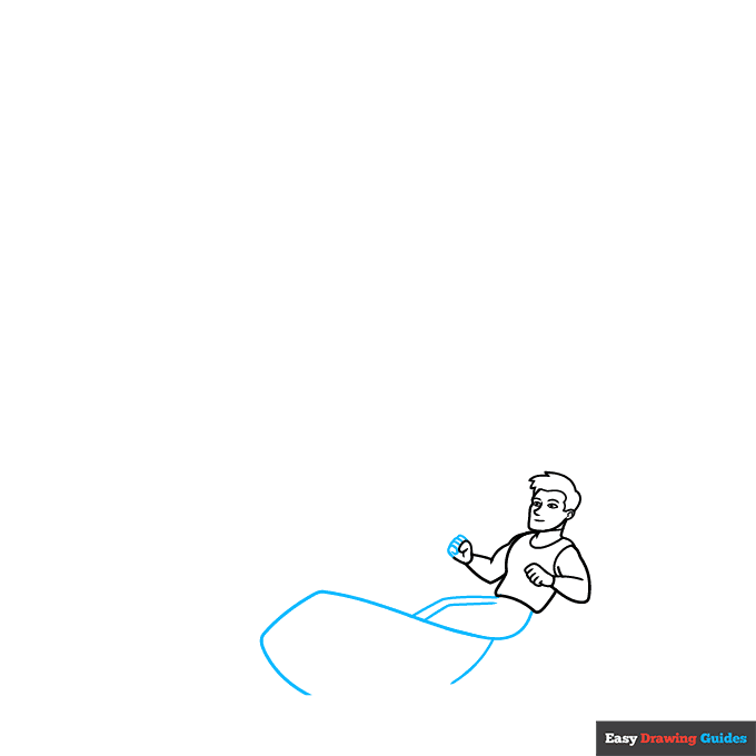Sailing step-by-step drawing tutorial: step 5