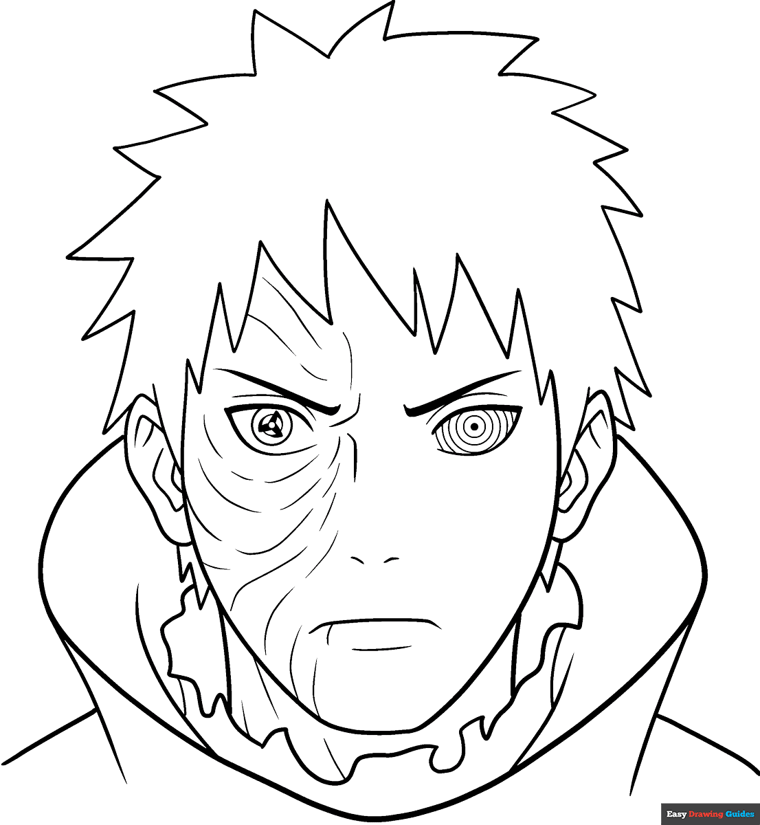 Obito And Naruto Drawing