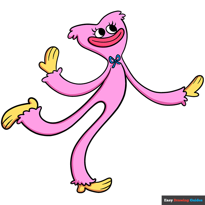 Kissy Missy step-by-step drawing tutorial: step 11