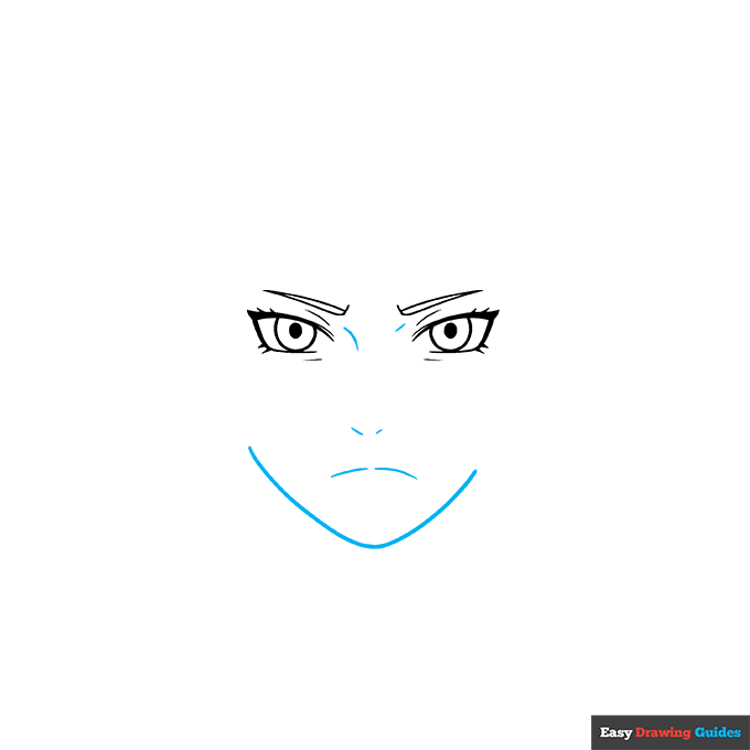 step-by-step drawing tutorial: step 2