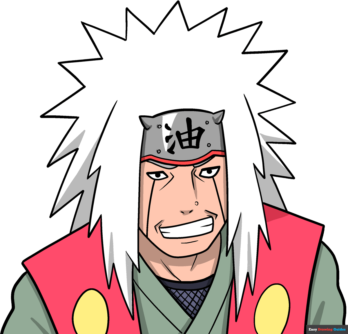 How to Draw Jiraiya Featured Image