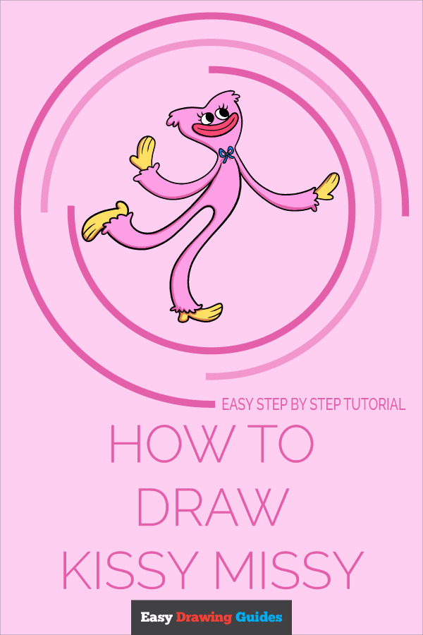 How to Draw Kissy Missy Pinterest Image