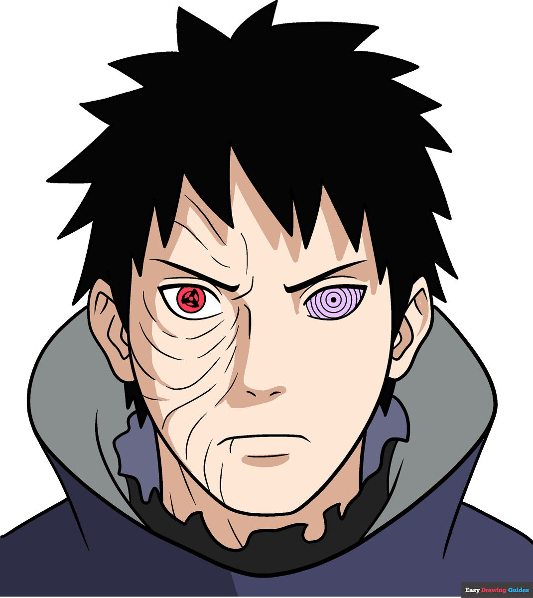 How to Draw Obito Uchiha Featured Image