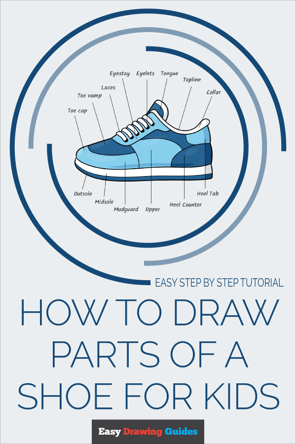 How to Draw Parts of a Shoe for Kids Pinterest O,age