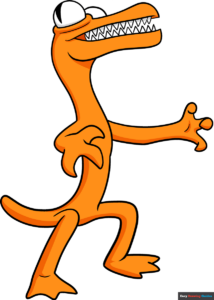 How to Draw Rainbow Friends Orange Featured Image