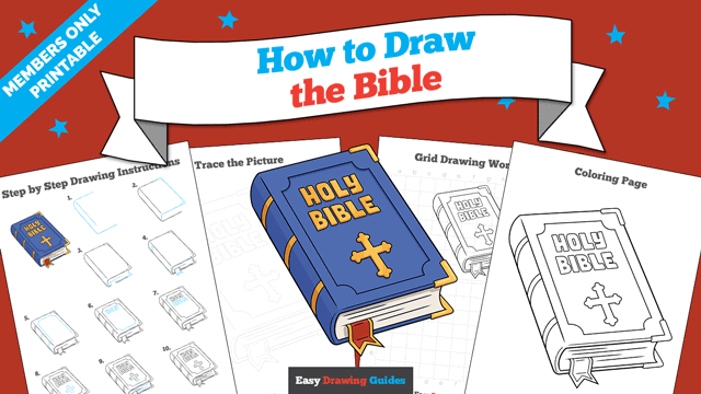 How to Draw the Bible Printable Thumbnail