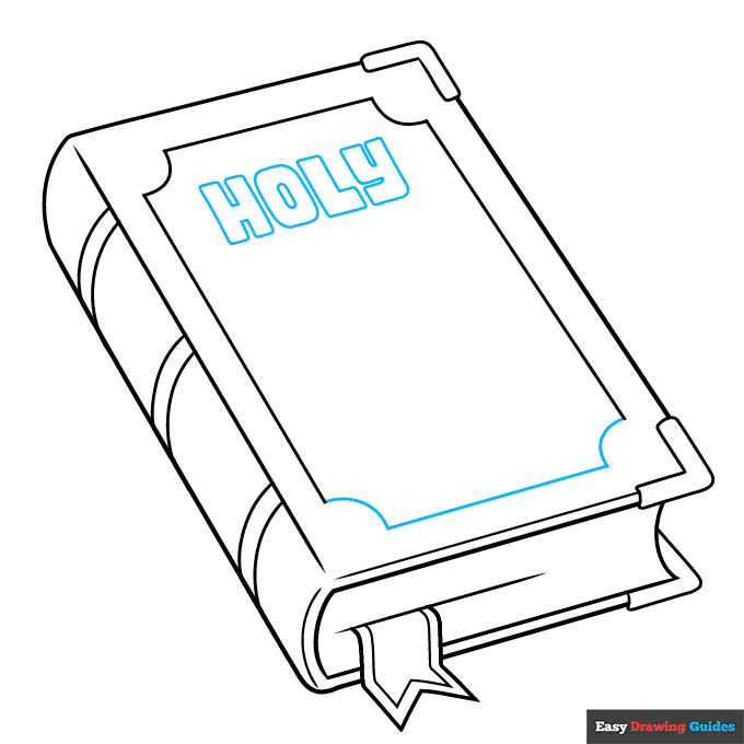 Bible step-by-step drawing tutorial: step 6