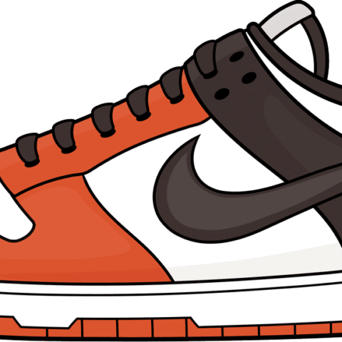 How to Draw a Nike Dunk Shoe Featured Image