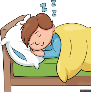 How to Draw an Easy Sleeping Person Featured Image