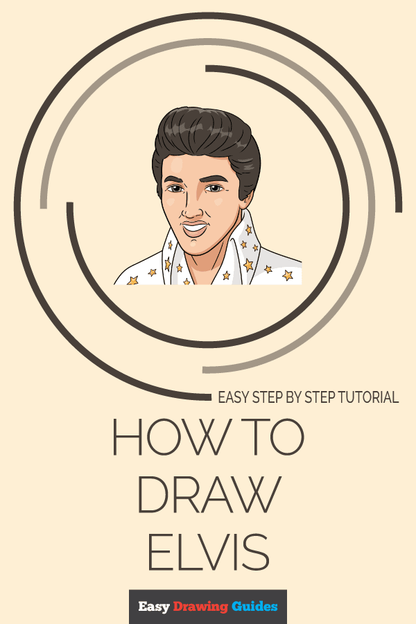 How to Draw Elvis Pinterest Image