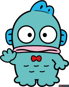 How to Draw Hangyodon from Sanrio Featured Image