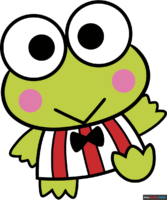 How to Draw Keroppi from Sanrio