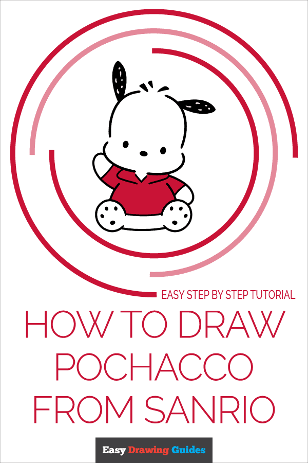How to Draw Pochacco from Sanrio Pinterest Image