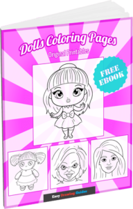 Dolls Coloring Pages 3D Cover Image