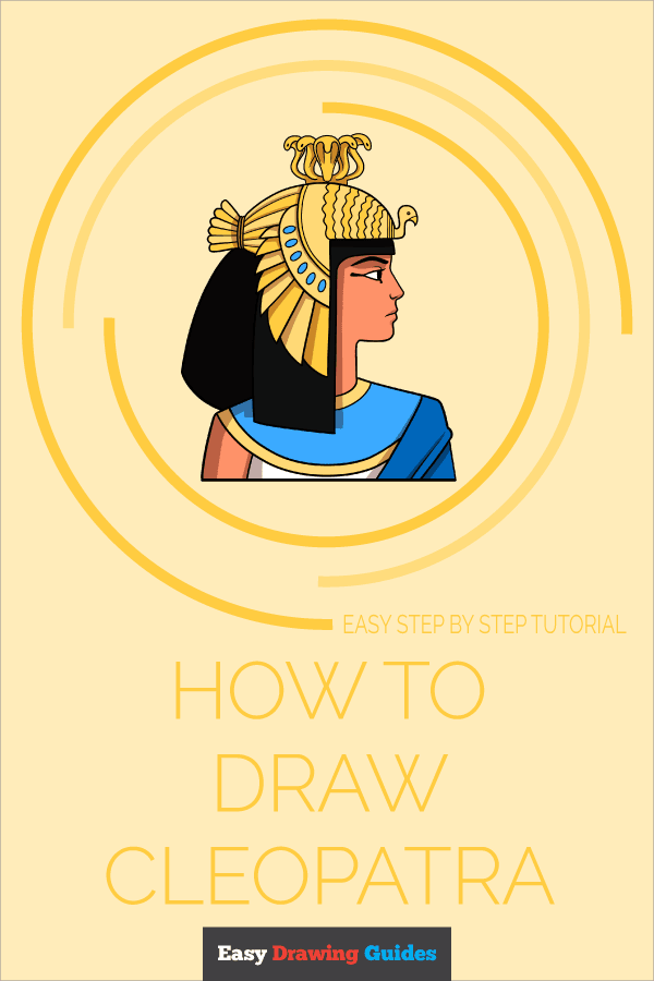 How to Draw Cleopatra Pinterest Image