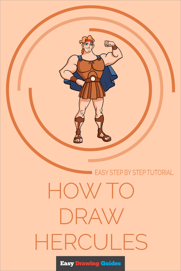 How to Draw Hercules Pinterest Image