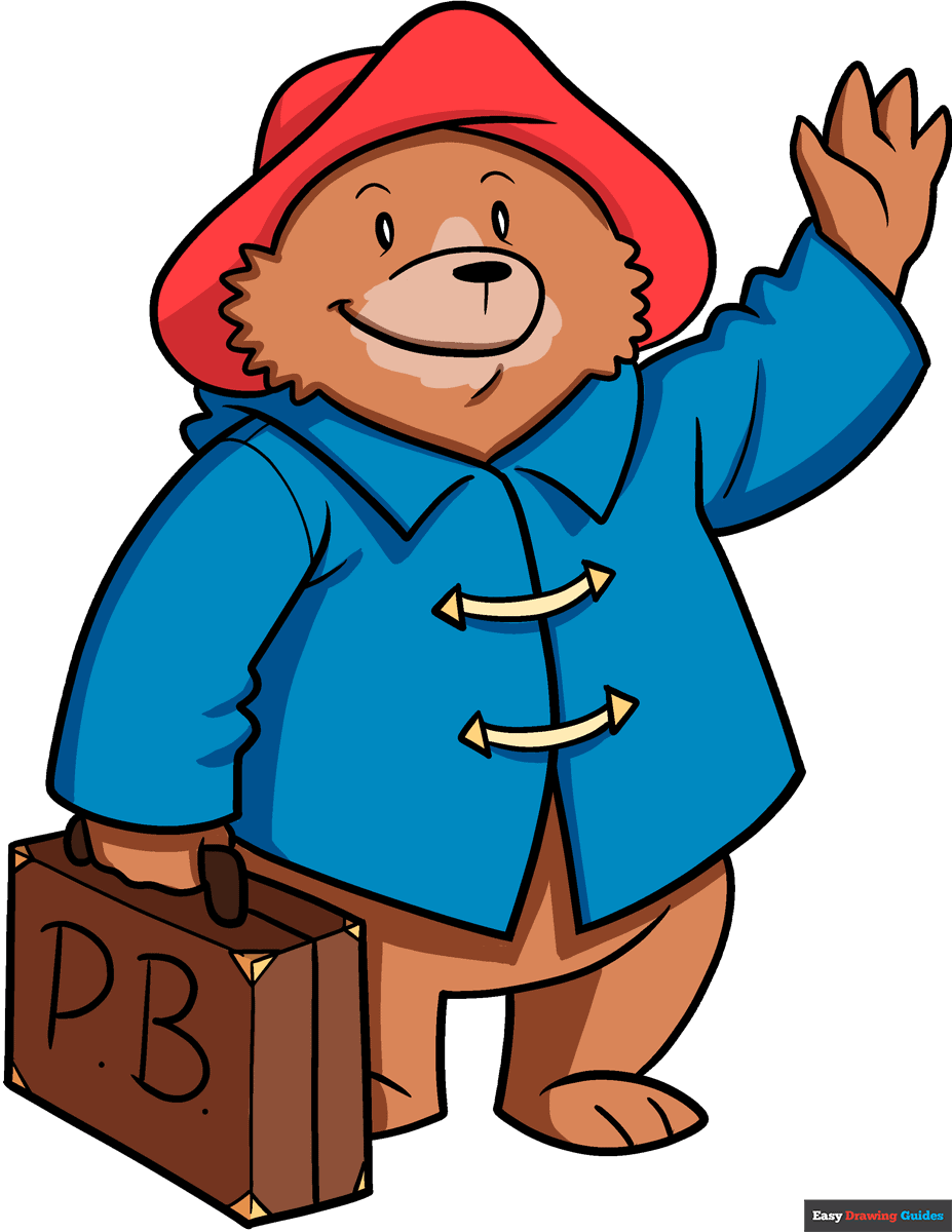 How to Draw Paddington Bear Featured Image