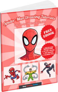 Spider-Man Drawing Tutorials - 3D eBook cover