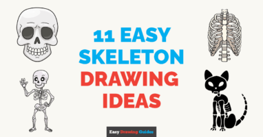 How to Draw Skeletons: 11 Step-by-Step Drawing Tutorials