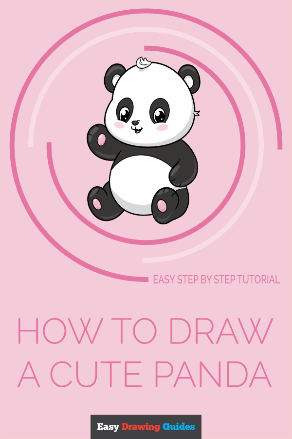 How to Draw a Cute Panda Pinterest Image