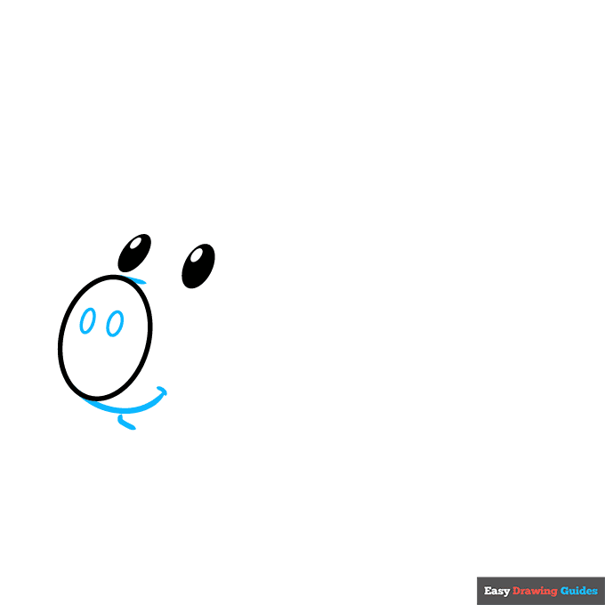 piggy bank step-by-step drawing tutorial: step 2