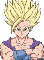 How to Draw Gohan