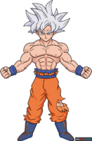 How to Draw Goku Ultra Instinct Full Body