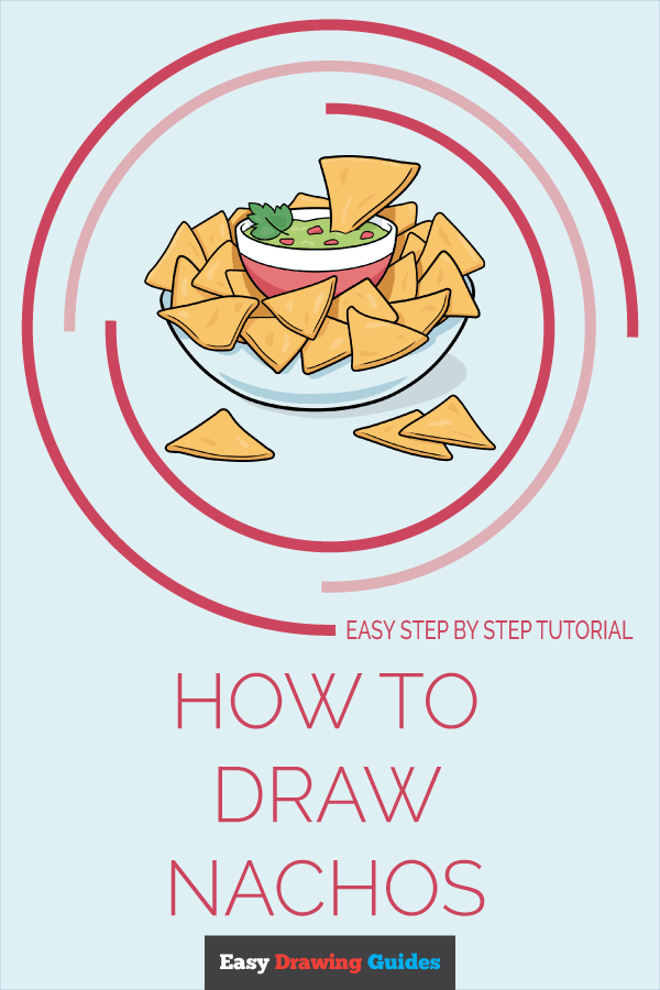 How to Draw Nachos Pinterest Image