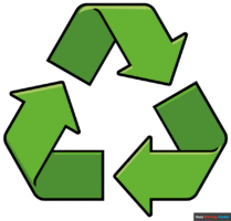 How to Draw the Recycling Symbol