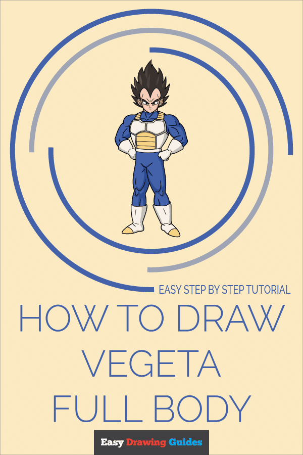How to Draw Vegetal Full Body Pinterest Image