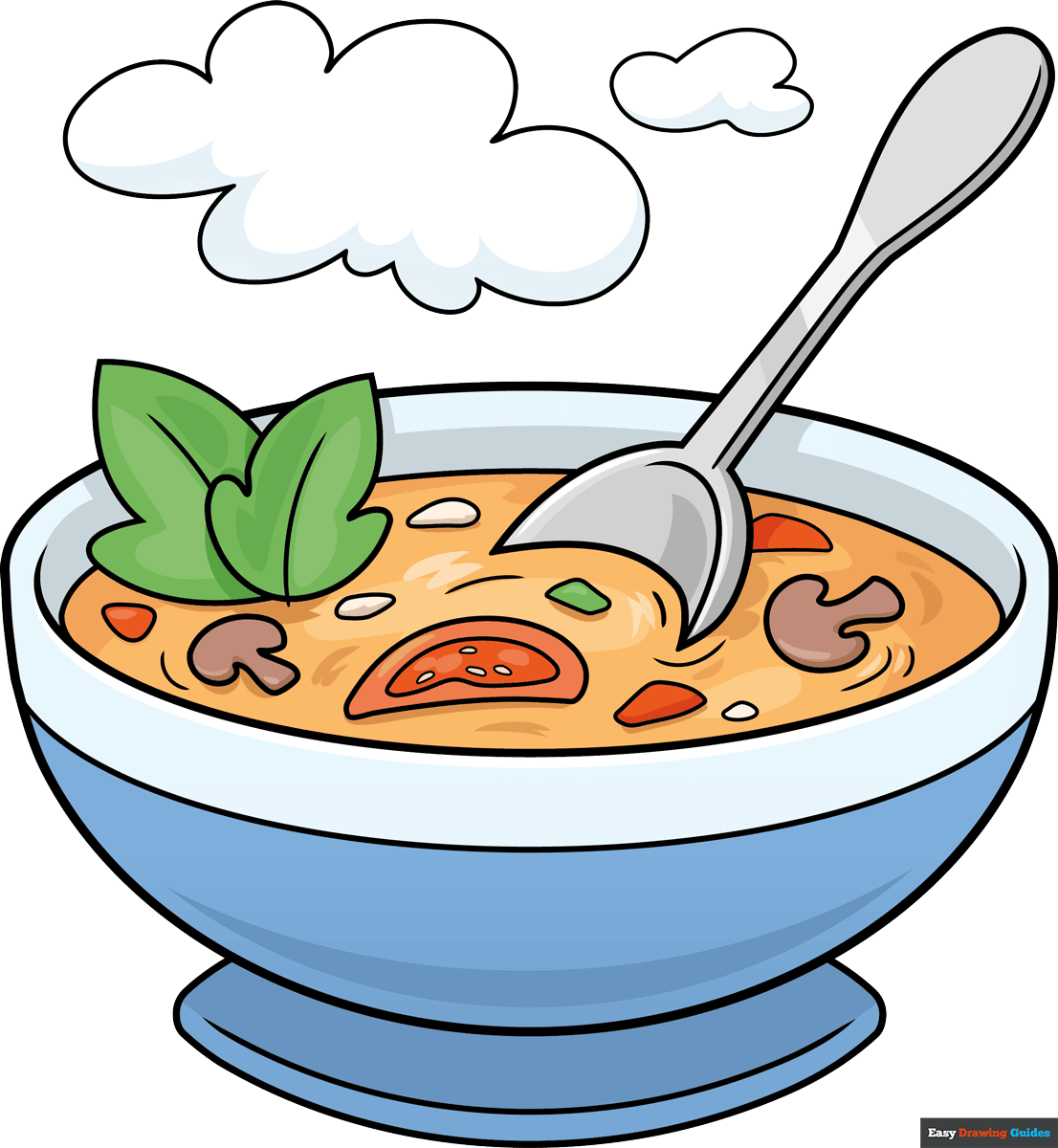 How to Draw a Bowl of Soup Featured Image