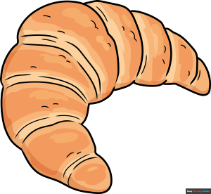 How to Draw a Croissant Featured Image