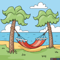 How to Draw a Hammock
