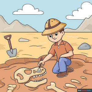 How to Draw an Archaeologist Featured Image