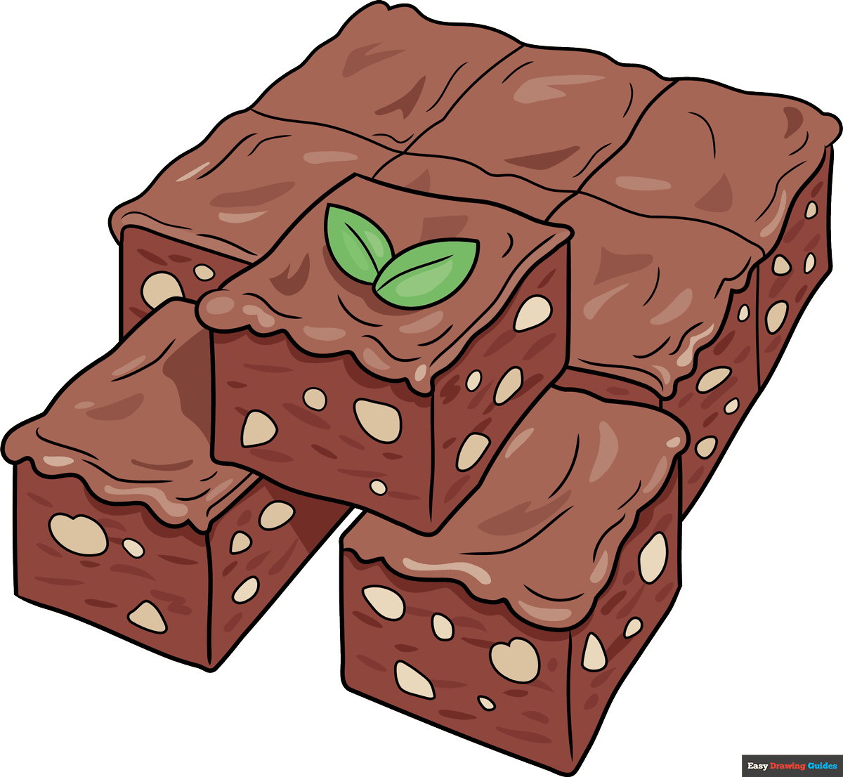 How to Draw an Easy Brownie Featured Image
