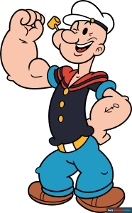 How to Draw Popeye Featured Image