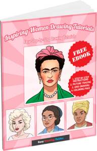Inspiring Women Drawing Tutorials - 3D eBook cover