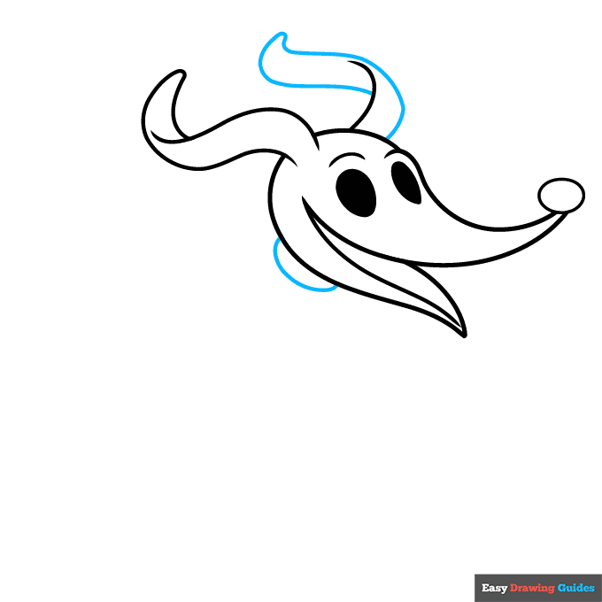 zero from nightmare before christmas step-by-step drawing tutorial: step 5
