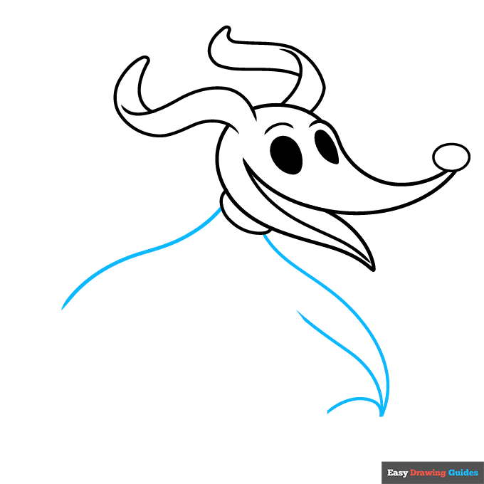 zero from nightmare before christmas step-by-step drawing tutorial: step 6
