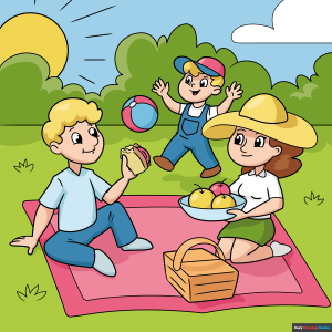 How to Draw a Picnic Featured Image