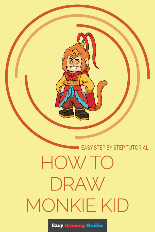 How to Draw Monkie Kid Pinterest Image
