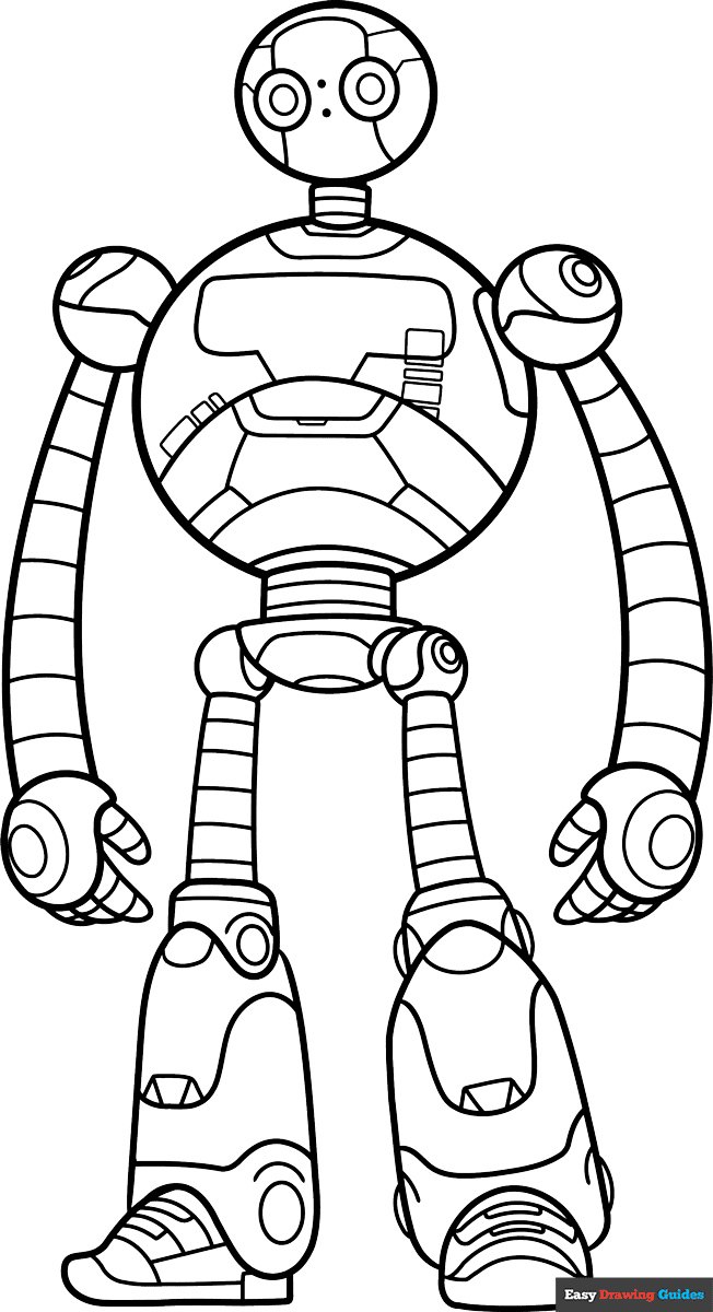 Free printable wild robot roz coloring page
